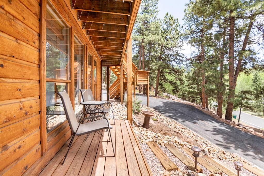 Private Hot Tub Overlooking Pikes Peak Вудленд Парк Экстерьер фото